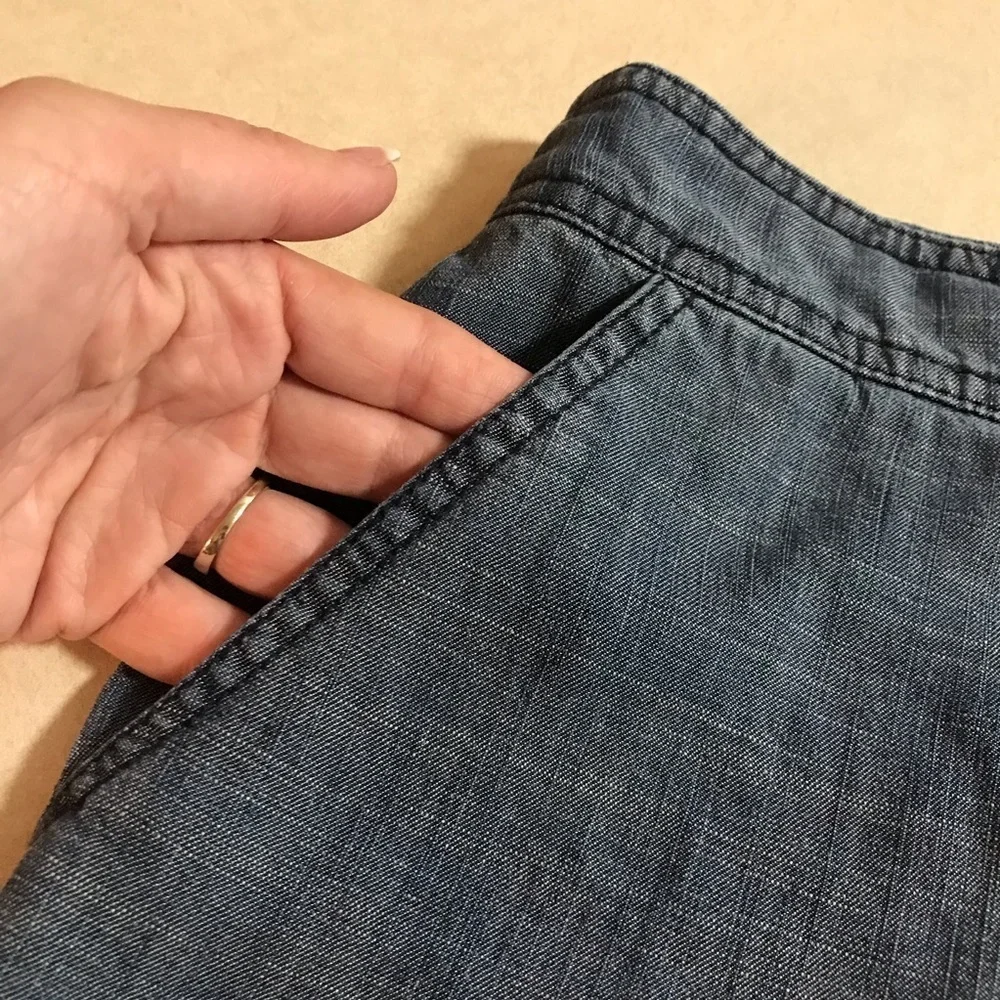 TRINA TURK / Rosamunda Linen Blend Shorts
